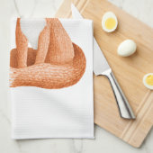 Wat zegt de vos? theedoek (Quarter Fold)