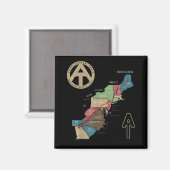 Wat zei de lama tegen zijn date? "Wil je doorgaan? Magneet (Voorkant / Achterkant)