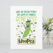 Wat zei Gregor Mendel toen hij Genetisch vond? Aankondiging (Staand voorkant)