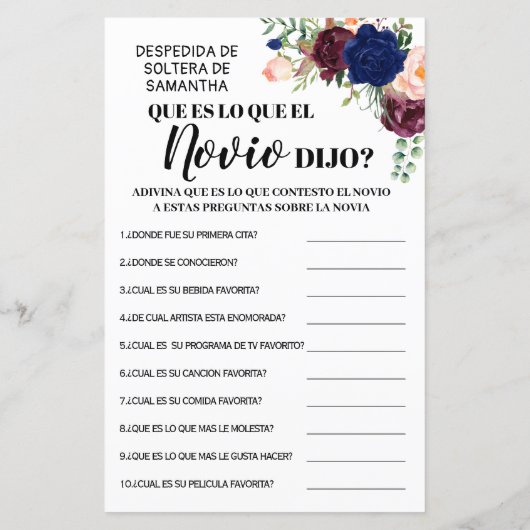 Wat zei Groom over tweetalige vrijgezellenfeest ga (Achterkant)