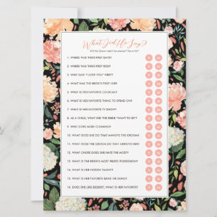 Wat zei hij over 'Groom Vrijgezellenfeest Game'? Kaart