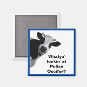 Wat zie je bij de politie Occifer? Magnet (Voorkant / Achterkant)