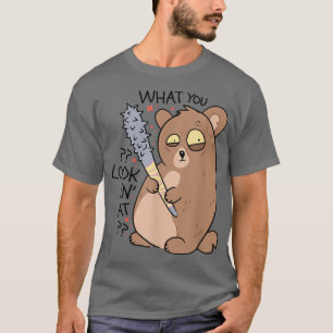 Wat zie je in een punk grapje over grappig beer? t-shirt