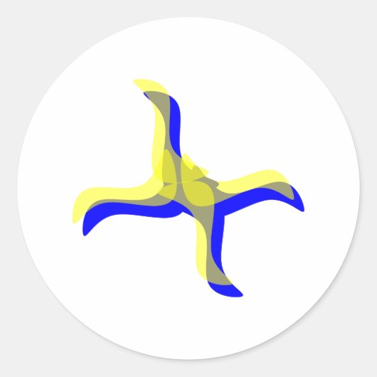 wat zie je ronde sticker (Voorkant)