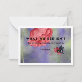 Wat zien we in Art Kaart Notitiekaartje