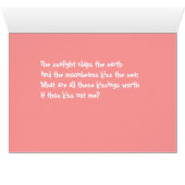 Wat zijn al die kussen waard.Als je niet kus (Binnen Horizontaal (Onder))