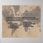 Wat zijn beschavingen? Poster *BIJGEWERKT* (Voorkant)