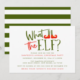 Wat zijn de Elf Christmas Party Uitnodigingen