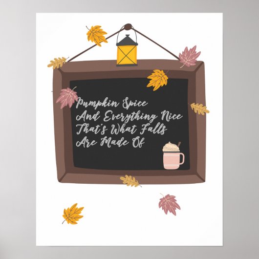 Wat zijn de Herfsten van Poster (Voorkant)