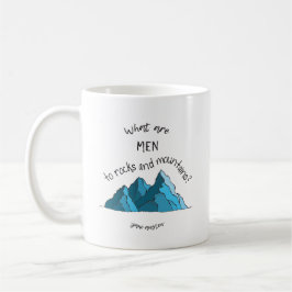 Wat zijn de Mannen voor Rocks en Mountains? Klassi Koffiemok