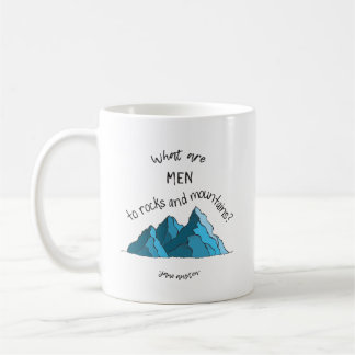 Wat zijn de Mannen voor Rocks en Mountains? Klassi Koffiemok