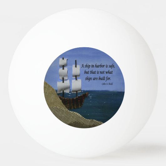 Wat zijn de schepen die voor de Collage van de Sto Pingpongbal (Achterkant)