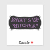Wat zijn heksen? Halloween Sticker (Vel)