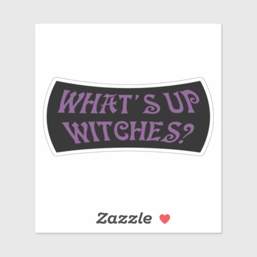 Wat zijn heksen? Halloween Sticker (Vel)