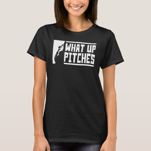 Wat zijn pitches Klimmen T-shirt (Voorkant)