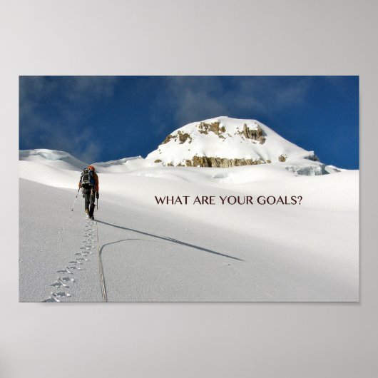 Wat zijn uw doelstellingen? poster (Voorkant)
