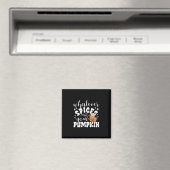 Wat Zingt Je Pompoen Herfst Eerbiedig Thanksgiving Magneet (Insitu (Vaatwasser))