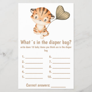 Wat zit er in de Kaart voor diaplaserspel Baby sho