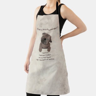 Wat zit er in een Pugaccino-Cute Dog-Pug- Schort