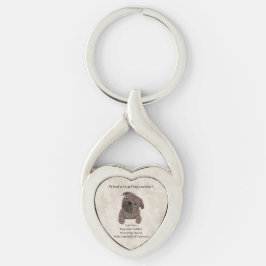 Wat zit er in een Pugaccino-Cute Dog-Pug Sleutelhanger