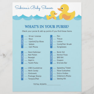 Wat zit er in je Baby shower?