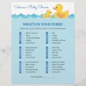 Wat zit er in je Baby shower? (Voorkant)