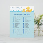 Wat zit er in je Baby shower? (Staand voorkant)