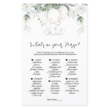 Wat zit er in je Baby shower games?