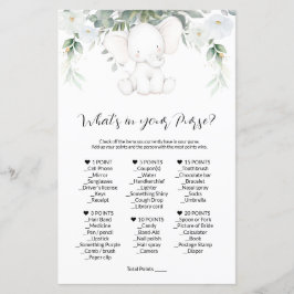 Wat zit er in je Baby shower games?