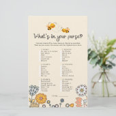 Wat zit er in je Baby shower-Kaarten voor paars? (Staand voorkant)