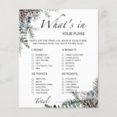 Wat zit er in je paarse baby shower? (Voorkant)