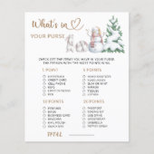 Wat zit er in je paarse baby shower? (Voorkant)