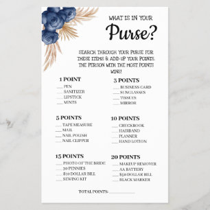 Wat zit er in je paarse blauwe schoenenkaart? flyer