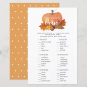 Wat zit er in je paarse pompoenspel? (Voorkant / Achterkant)