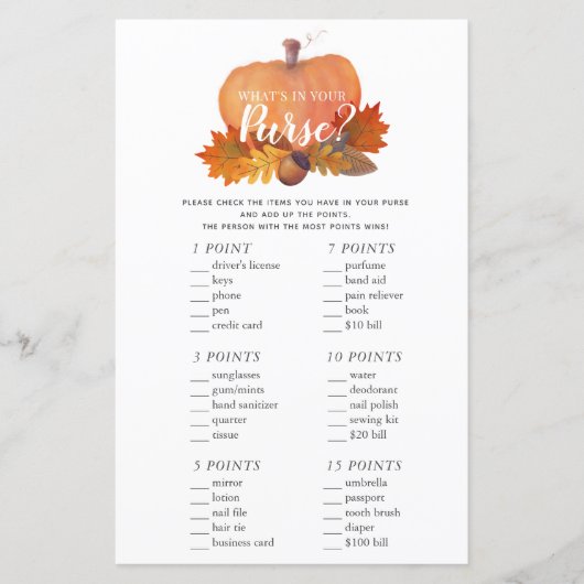 Wat zit er in je paarse pompoenspel? (Voorkant)