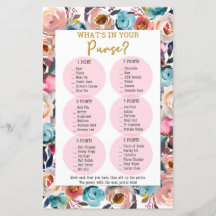 Wat zit er in je paarse schoenenspel, Shower Games