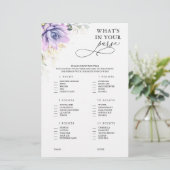 Wat zit er in je paarse Succulent Vrijgezellenfees (Staand voorkant)