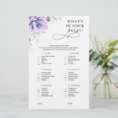 Wat zit er in je paarse Succulent Vrijgezellenfees (Staand voorkant)