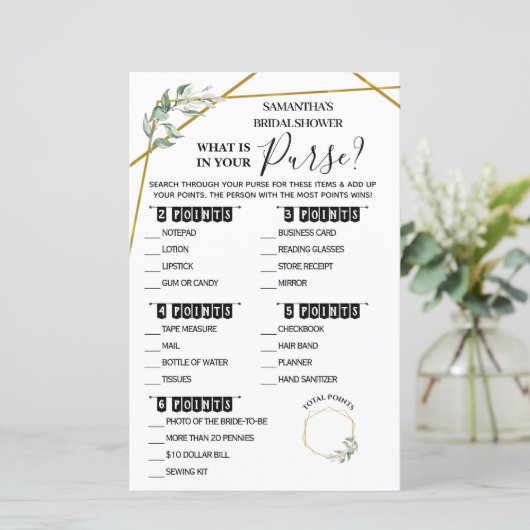 Wat zit er in je paarse vrijgezellenfeest tweetali (Staand voorkant)