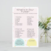 Wat zit er in je portemonnee? Bruids- of Baby show (Staand voorkant)