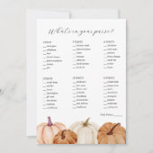 Wat zit er in je portemonnee douchespel kaart (Voorkant)