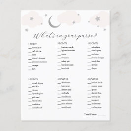 Wat zit er in je Purse Baby shower Game