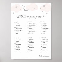 Wat zit er in je Purse Baby shower Game