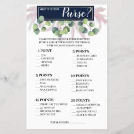 Wat zit er in je Purse Pampas Grass Game Card Flyer