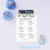 Wat zit er in je Purse Pampas Grass Game Card Flyer (Enkel)