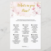 Wat zit er in je spel? Baby shower Games (Voorkant)