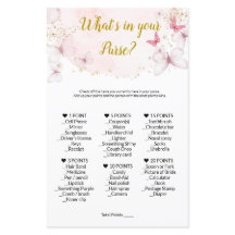 Wat zit er in je spel? Baby shower Games