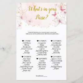 Wat zit er in je spel? Baby shower Games