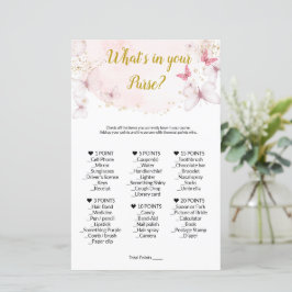 Wat zit er in je spel? Baby shower Games