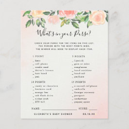 Wat zit er in je tas? | BABY SHOWER